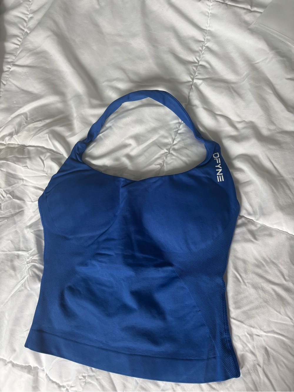 DFYNE Blue Built-In Cup Tank